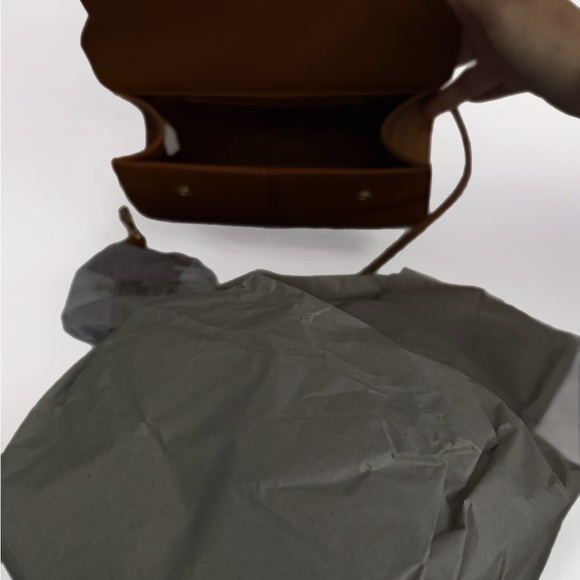 JW PEI Brown Satchel with Gold Accents NWT - Picture 10 of 12